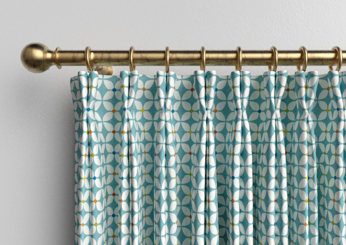 Zap, Azure - Made to Measure Curtains - Image 10